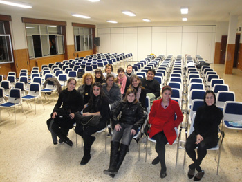 Panorámica del salón en el momento de irnos. Gracias burbujitas por vuestra colaboración.